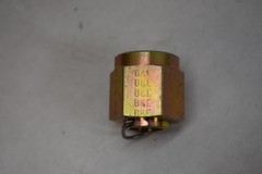 Military Standard MS21921-3 Steel Nut Tube Coupling B&E Stainless Steel