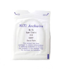 10Pcs Dental Orthodontic Super Elastic Niti Arch Wires Round Ovoid /Nature Form