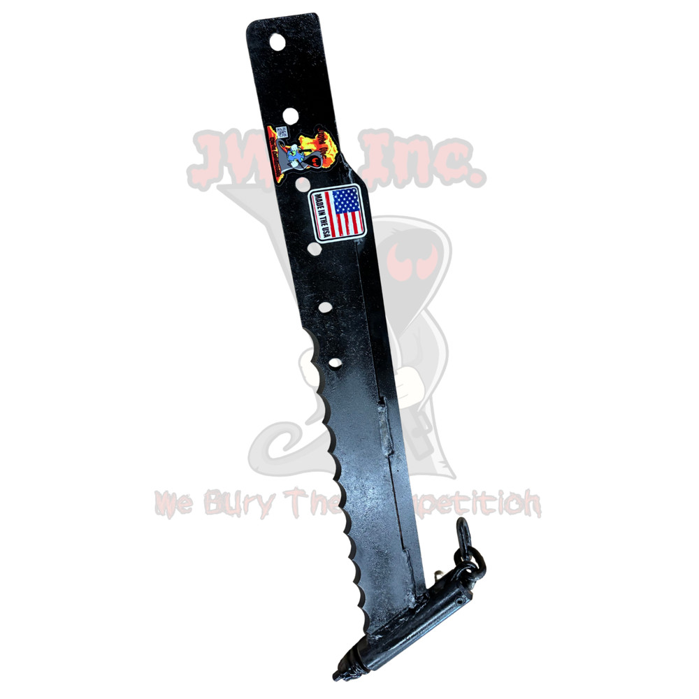 Ditch Witch 100SX Vibratory Plow Pull Bullet Blade 12-6″ Cover Depths Serrated