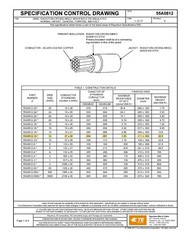 Raychem/TE 55A0812-12-9 #12awg XL-ETFE Spec 55 M22759/43 Milspec Wire White/25ft