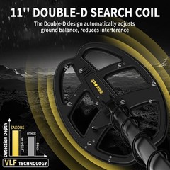 Metal Detector for Adults, Professional Foldable Waterproof Metal Detector with