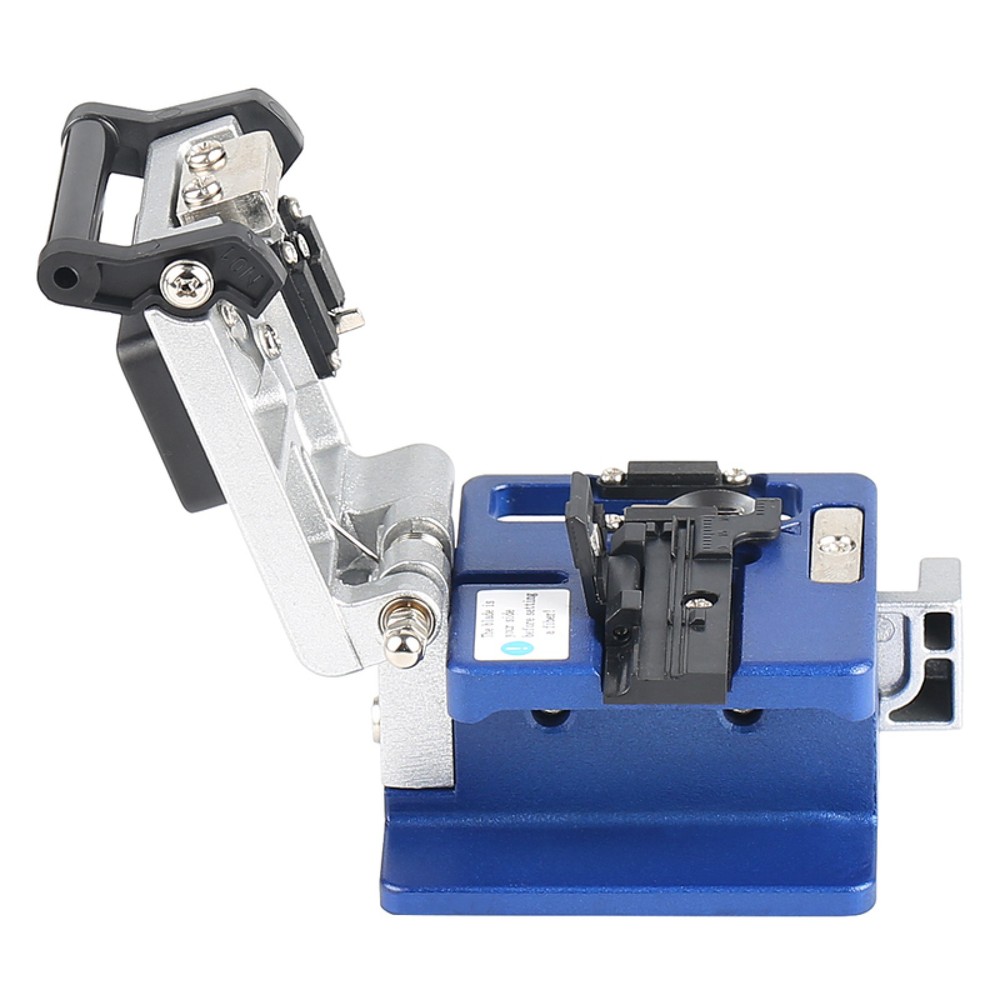 FC-6S Fiber Cleaver Fiber Optic Cutting With Blade 36000 Times Fiber Cleaves