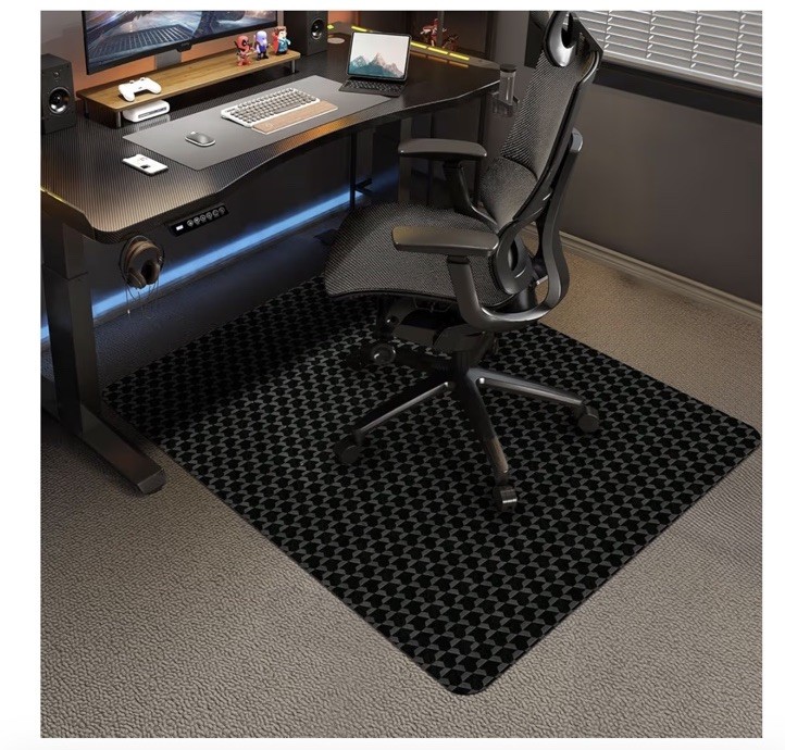 Office Chair Mat for Hardwood Floor, 47″ x 35″ Chair Mats, Gaming Chair