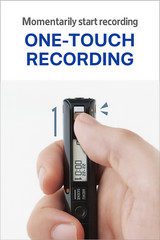 OM SYSTEM Olympus VP-20 Voice Recorder + TP8 Mic Set for Meetings Calls Business