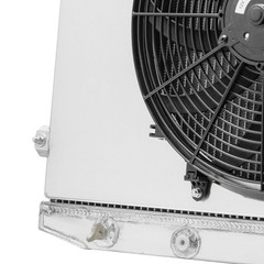 4 Row Radiator & Shroud Fan 1973-1974 Dodge Charger Coronet Plymouth 7.2L V8