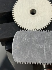 QTY 1 WESTINGHOUSE ALUMINUM SPUR GEAR 48 PITCH 57 TEETH 3/16” BORE 3/32” FACE