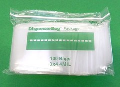 4mil Reloc Zippit 3×4 Bags Clear Reclosable Thick Heavy Duty Bags 3″x4″ 100 Pcs