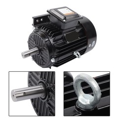 5HP Three Phase Electric Motor 3600 RPM 184T TEFC 230/460V 60Hz Industrial