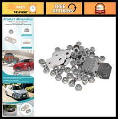 Hybrid Battery Copper Bus Bars & Stainless Steel Nuts Set for Toyota Prius V, CT