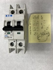 NEW Eaton FAZ-C5/2-NA 2 Pole 5 Amp 277/480V FAZC52NA Circuit Breaker