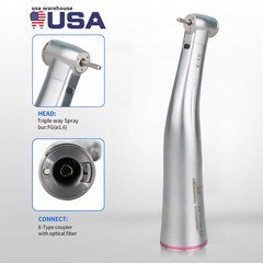 Dental Low Speed Handpiece 1:5 Fiber Optic Increase Internal Spray US