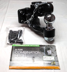 BUYERS PRODUCTS Bolt On Combination Pintle / 2″ Ball 16K Lb Capacity 10050