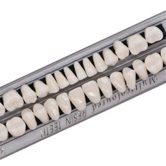5 Sets Dental Acrylic Resin Denture Shade A2 A3 Upper Lower Full Set False Teeth