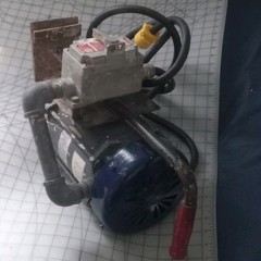 INDCO MEC-20 PAIL PAINT MIXER 5 Gallon 120V “WORKS/MISSING BLADE & ROUND PART”