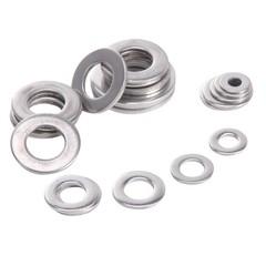 304 Stainless Steel Washers Flat Washer Assortment Set Value Kit,660 Pieces USA