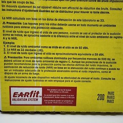 3M E-A-Rsoft FX Earplugs (200 Pairs) Yellow Bell Foam Uncorded 312-1261