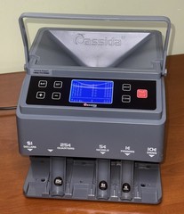 Cassida C300 Professional USD Coin Counter Sorter Wrapper Roller “ Please Read”