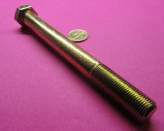Cap Screw Bolt, PT, GRADE 8 Yellow Zinc Chromate 3/4″-16 x 7.50″ Length, 1 Pcs