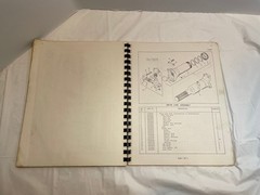 Vintage Bros SP-255D A Sheepsfoot Tamper Parts Book 107144 Manual Breakdown