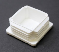 3″ Square Tubing Caps Plastic end caps for square tubing 3×3 8-14 Plug tube cap