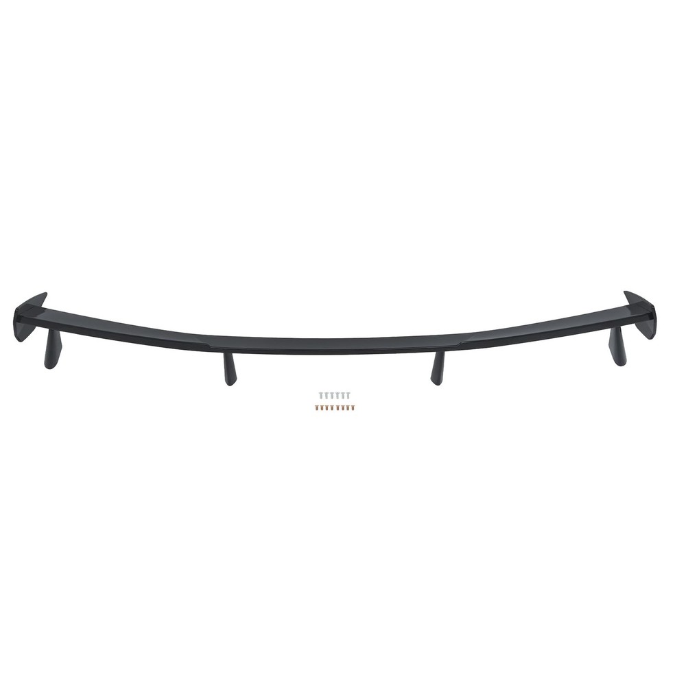 Gloss Black High Wing Rear Trunk Spoiler Lip Corvette C8 2020-2024