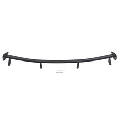 Gloss Black High Wing Rear Trunk Spoiler Lip Corvette C8 2020-2024