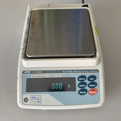A&D GF-2000 Precision Lab Balance Compact Bench Scale Max 2100 g *(Read Descrip)