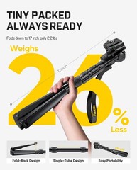Fanttik Dt10 Pro Laser Level Tripod 2.2 Lbs Lightweight 360 Flexible Pan Head