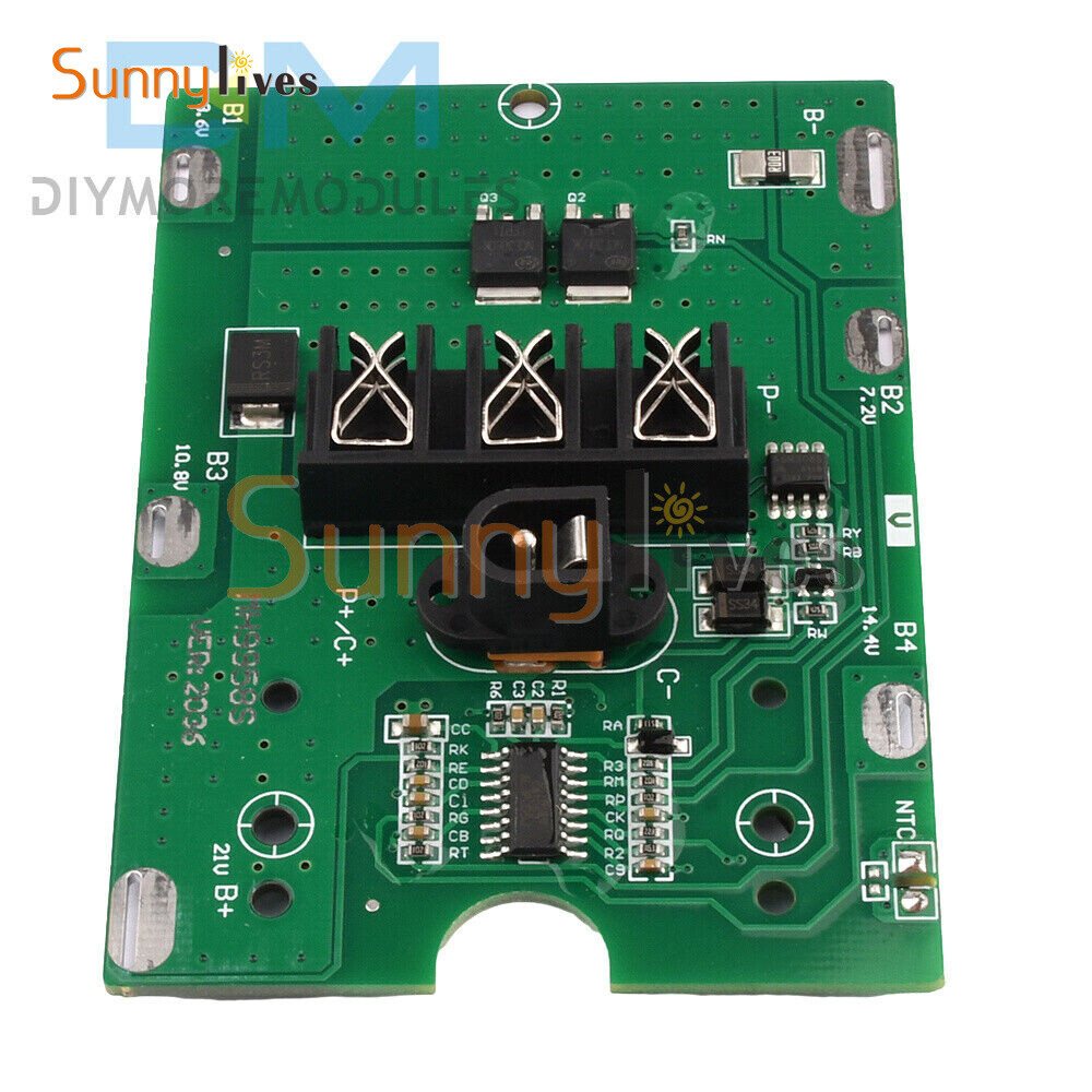 5S 21V 20A Lithium Battery Protection Circuit Board Module for Wrench Power Tool