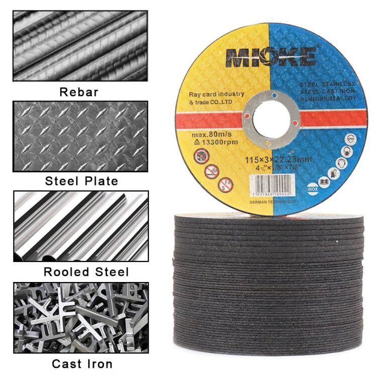 4.5″ Metal Cutting Discs 115mm Angle Grinder Disc Cut Blade Ultra Thin Steel