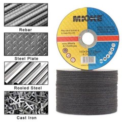 4.5″ Metal Cutting Discs 115mm Angle Grinder Disc Cut Blade Ultra Thin Steel