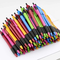 Sikao Pens Bulk, 60 Pack Gripped Slimster 1 Count (Pack of 60), Mixed colors