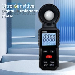 Handheld Digital Light Lux Meter Illuminometer Luminometer Photometer 200000Lux