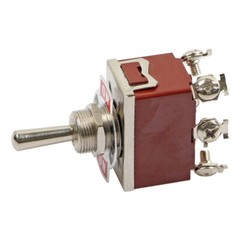 3pc 6Pin Heavy Duty Momentary DPDT ON/OFF/ON Toggle Switch 20A 125V Waterproof