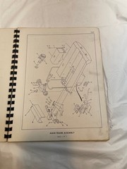 Vintage Bros SP-255D A Sheepsfoot Tamper Parts Book 107144 Manual Breakdown
