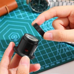 Headband Magnifying Glass Set with 4 Plastic Jewelers Loupe – Hands Watchmake…