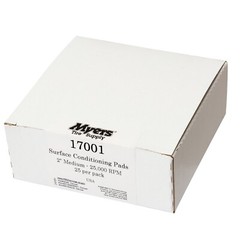 Burgundy Medium Quick Change Surface Conditioning Discs, 2”, 25,000 RPM, 25/PK