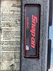 Snap-on GA3640 Dial Indicator Set, 1″ Range High Precision w/ Case & Accessories