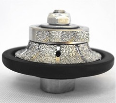 1 Inch (25mm) Roundover-Bullnose Diamond Router Bit Granite Marble Ceramic Stone