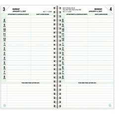 Day-Timer Jan-Dec 2027, 1-Page/Day Planner Refill Pocket 3-1/2 x 6-1/2″ +Extras