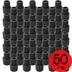 Lot of 50 Sch 80 PVC 3/4″ Male Adapter Socket X Male NPT Thread