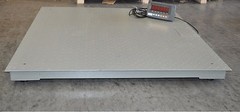 4’x4′ 10,000 Lbs Capacity 1 lbs Accuracy Floor Pallet Scale Industrial 48″ X 48″