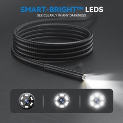 50%OFF! 360° 2-Way Articulating Borescope Endoscope Inspection Camera For Phones