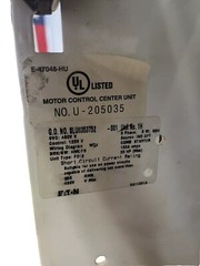 Eaton Freedom 2100 MCC Bucket Size 3 AN19KN0 Starter 100 Amp HMCPS100R3C 30hp