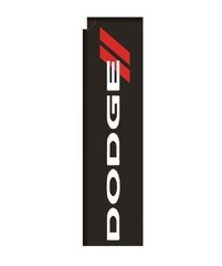 DODGE 12ft Rectangle Flag FLAG ONLY (5)