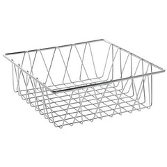 HUBERT® Wire Basket – 12″L x 12″W x 4″H