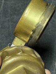 Brass Pressure Gauge 0-4000 PSI And 0-280 KSC Made In USA