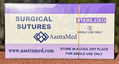 2/0 PGA Suture 24/Box Polyglycolic Acid Veterinary Surgical Dental, R-cutt 30mm