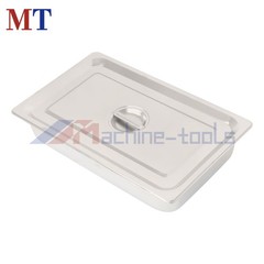 2-Pack Full Size Hotel Steam Table Pan with Lid 4 Inch Deep Stainless