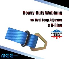 USA 2″ x 10′ Axle Strap Car Trailer Hauler Ratchet Tie Down Strap w/ Snap Hook